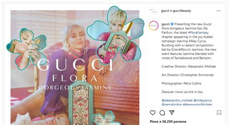 Miley Cyrus testimonial Gucci Flora il nuovo profumo